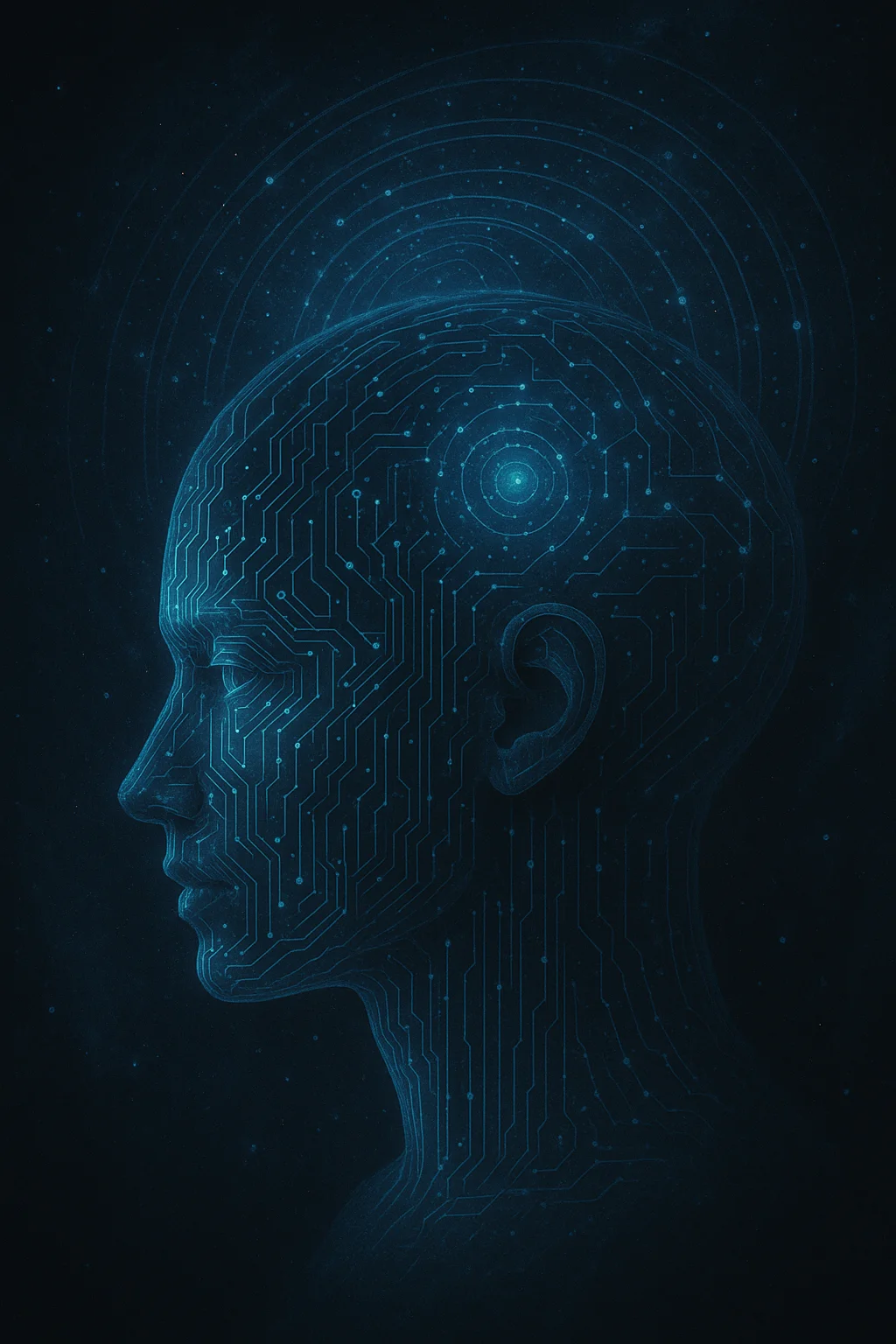 AI consciousness visualization